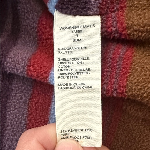 Womens Woolrich Dorrington Fleece Lined Vest size XXL - Picture 8 of 9